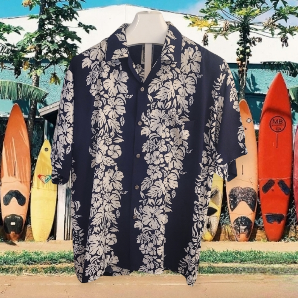 Tropical Casual Button-down